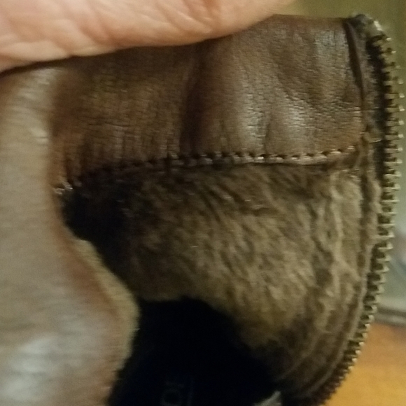 Canal grande bruna fur lined ankle bootie - Picture 7 of 7
